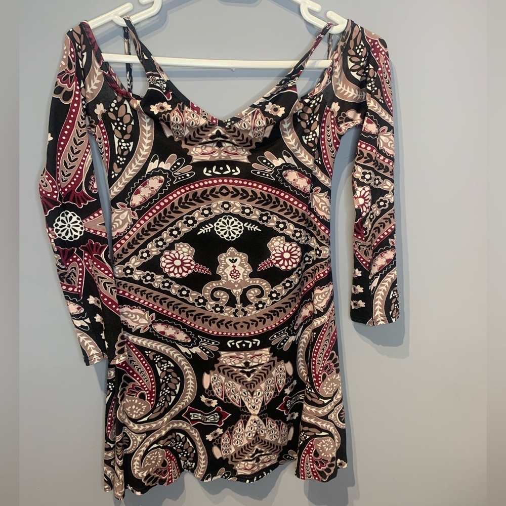 Boohoo Cold Shoulder Tunic